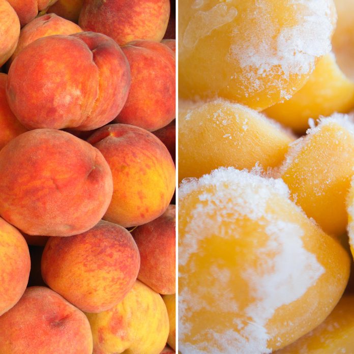 Fresh Vs Frozen Peaches