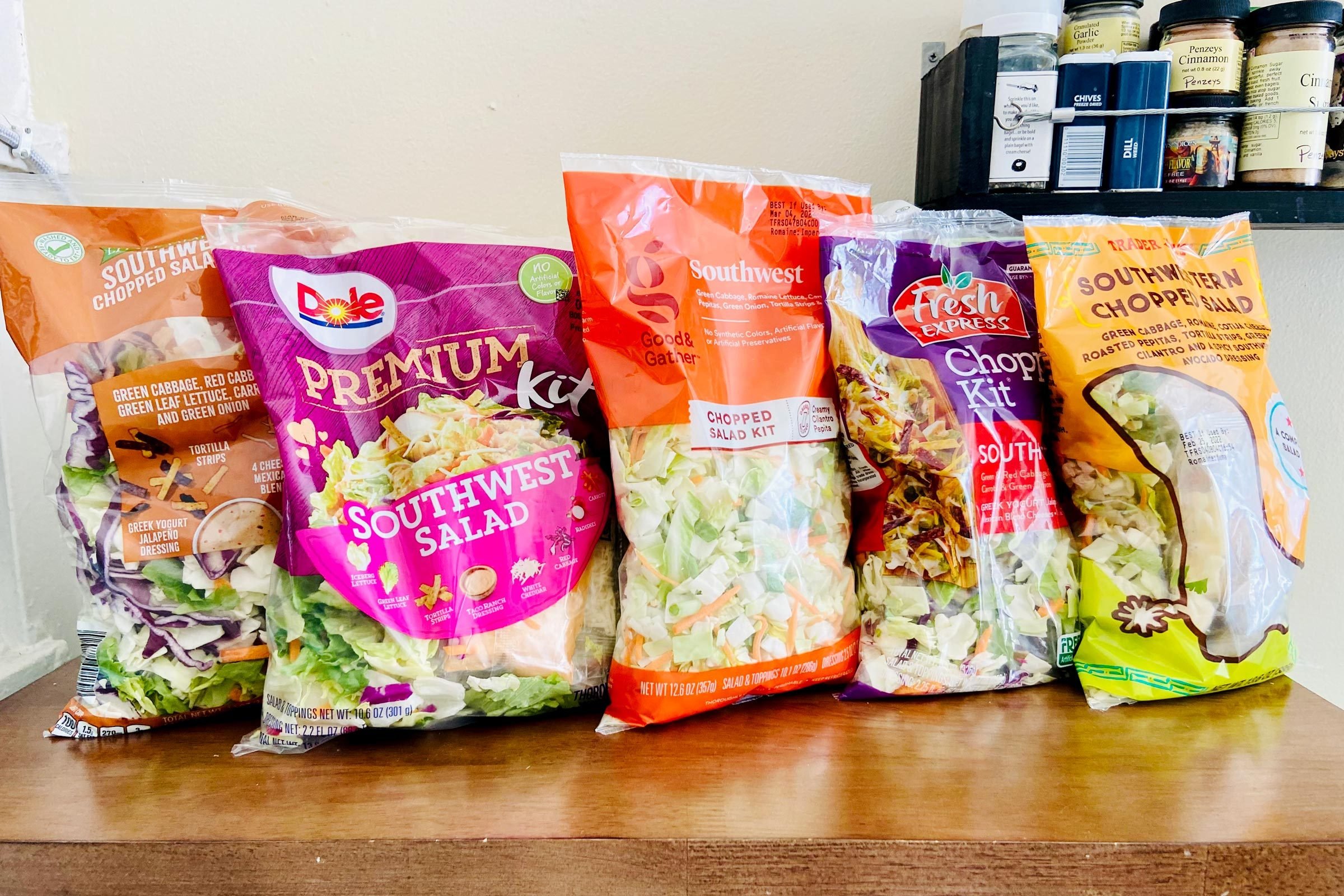 We Tested 5 Salad Kit Brands—Here Are the Best Ones