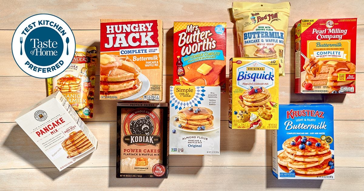 Experts Weigh In: The Best Pancake Mix According to a Blind Taste Test