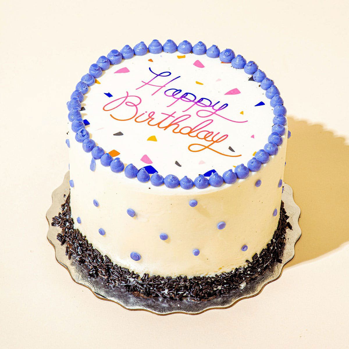 Blue cake 💙🤍💙🤍 | Blue birthday cakes, Special birthday cakes, Beautiful birthday  cakes