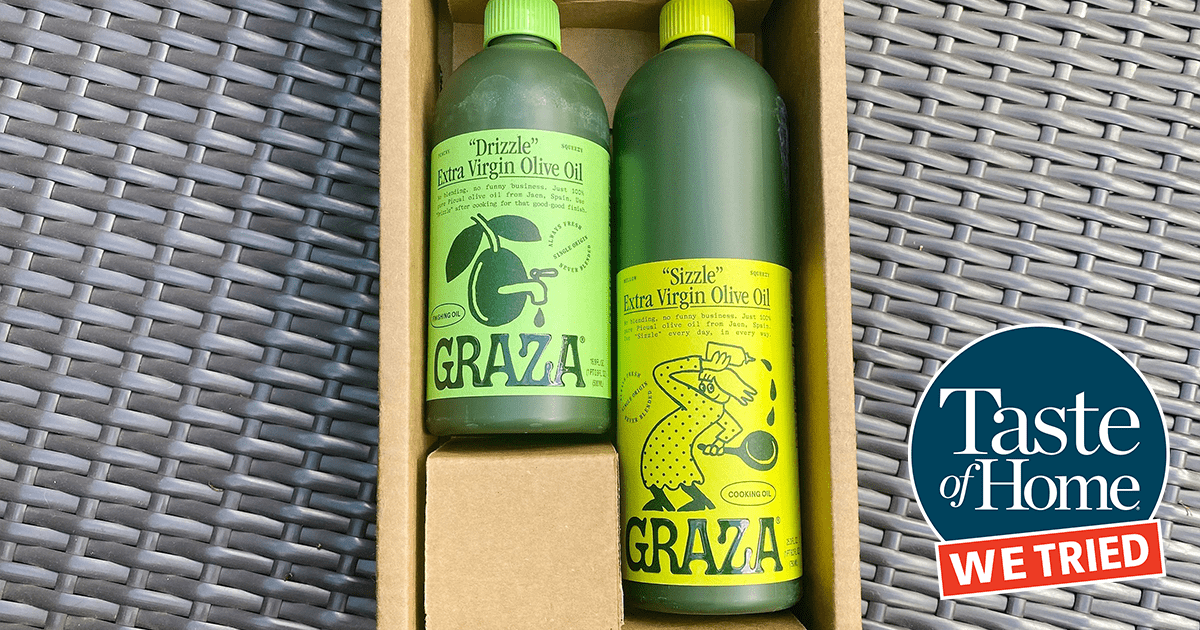 Graza Olive Oil Review 2024: Our New Favorite EVOO