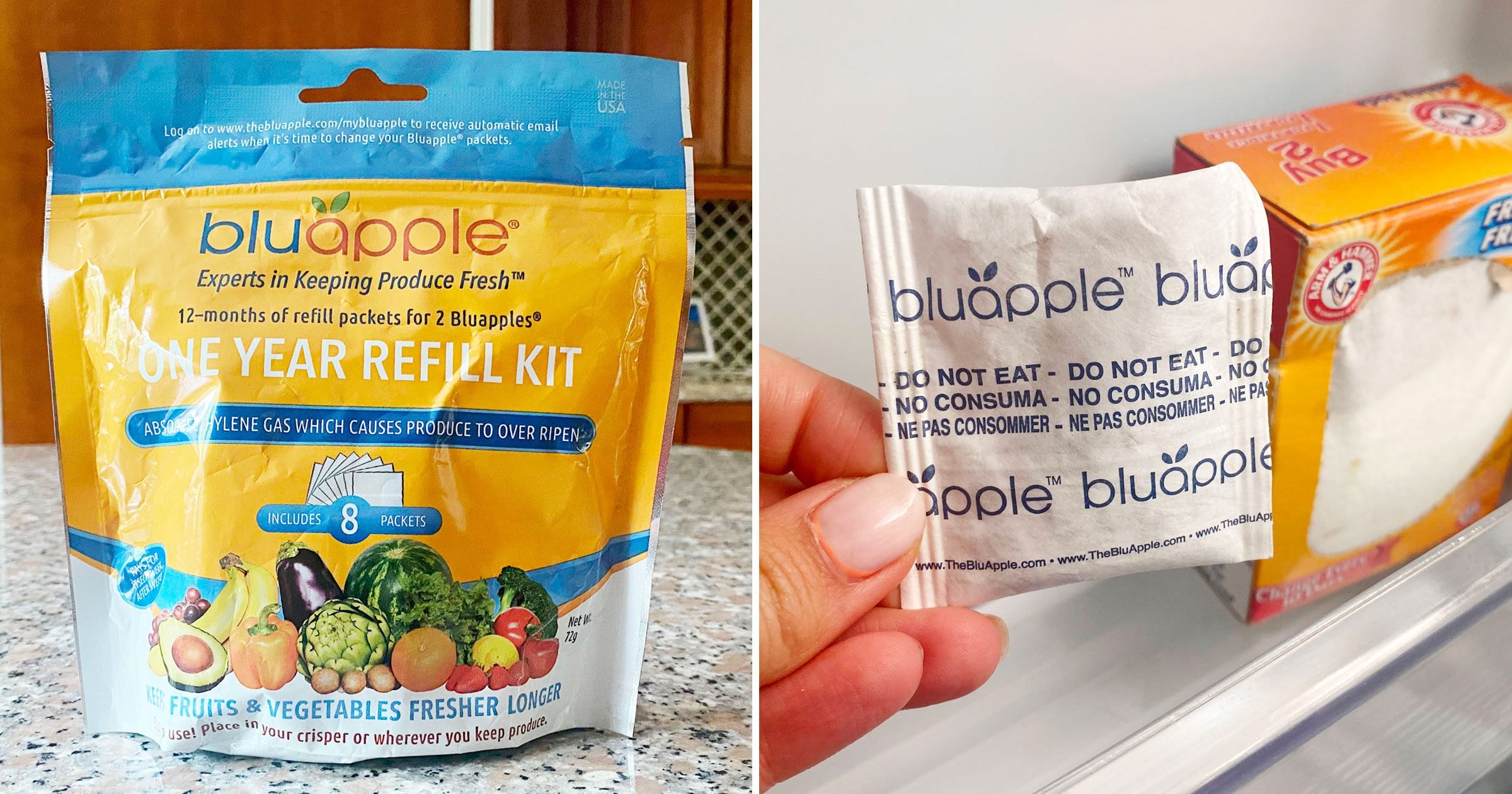 BluApple - prolongs produce freshness 