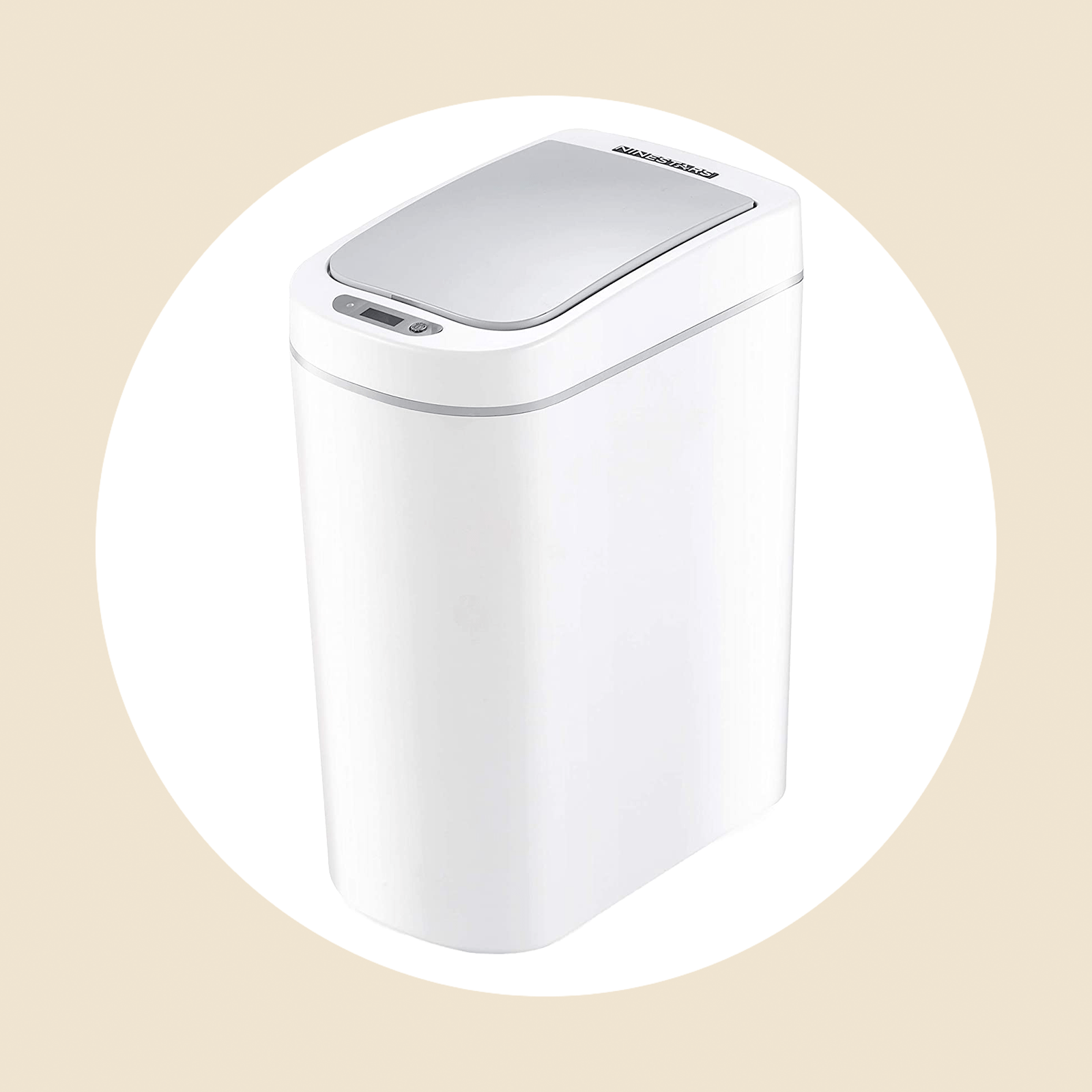 finetones 15 Gallon Automatic Kitchen Trash Can with Lid, 55L Motion Sensor  Stainless Steel Garbage Can, Touchless Electronic Smart Trash Can Waste