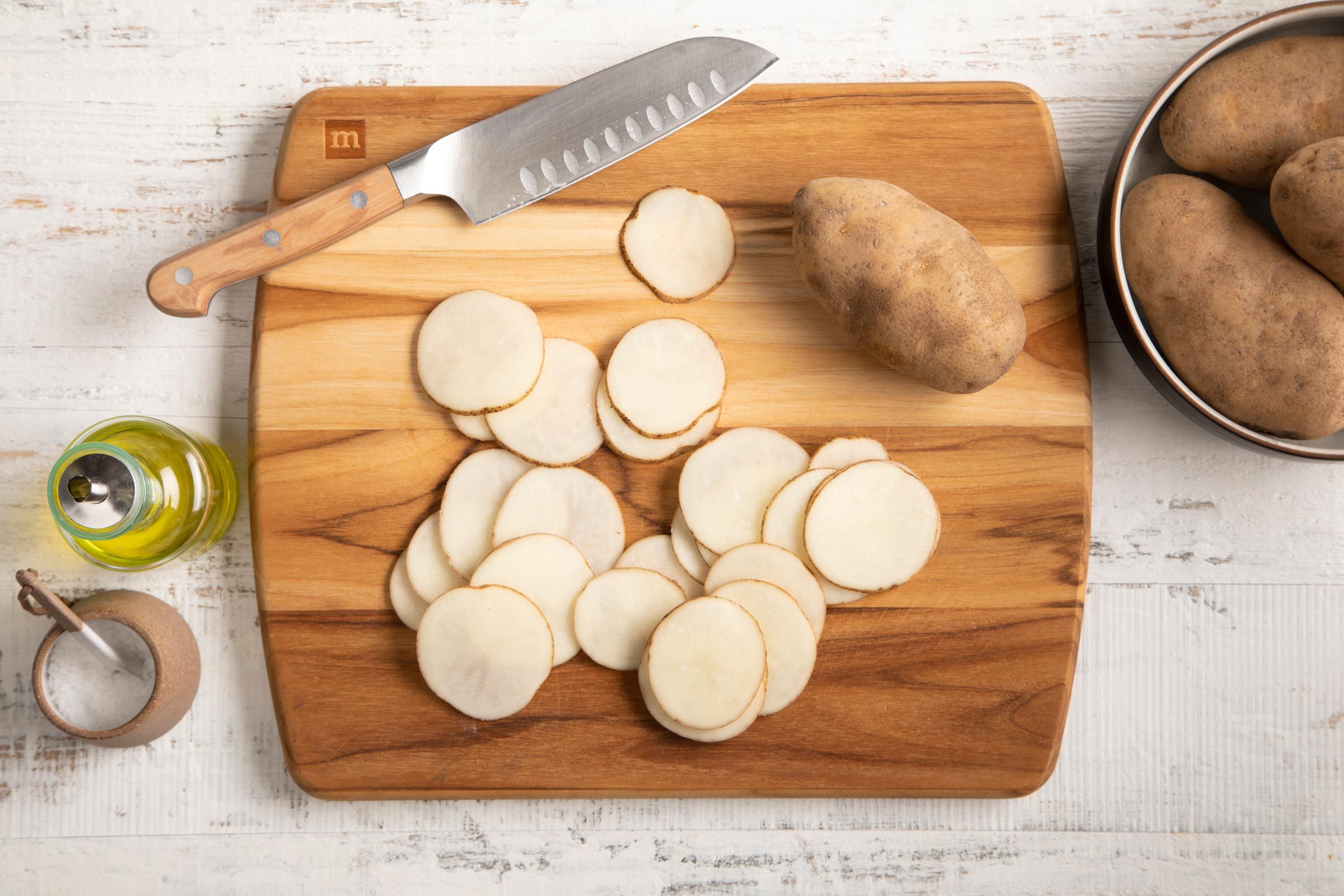 Baked Potato Chips - Slender Kitchen