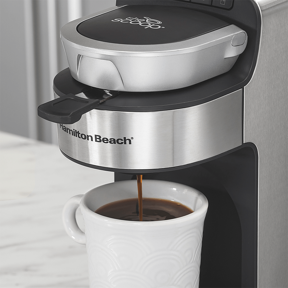 Make Your Perfect Cup of Coffee with the Scoop Single Serve Coffee