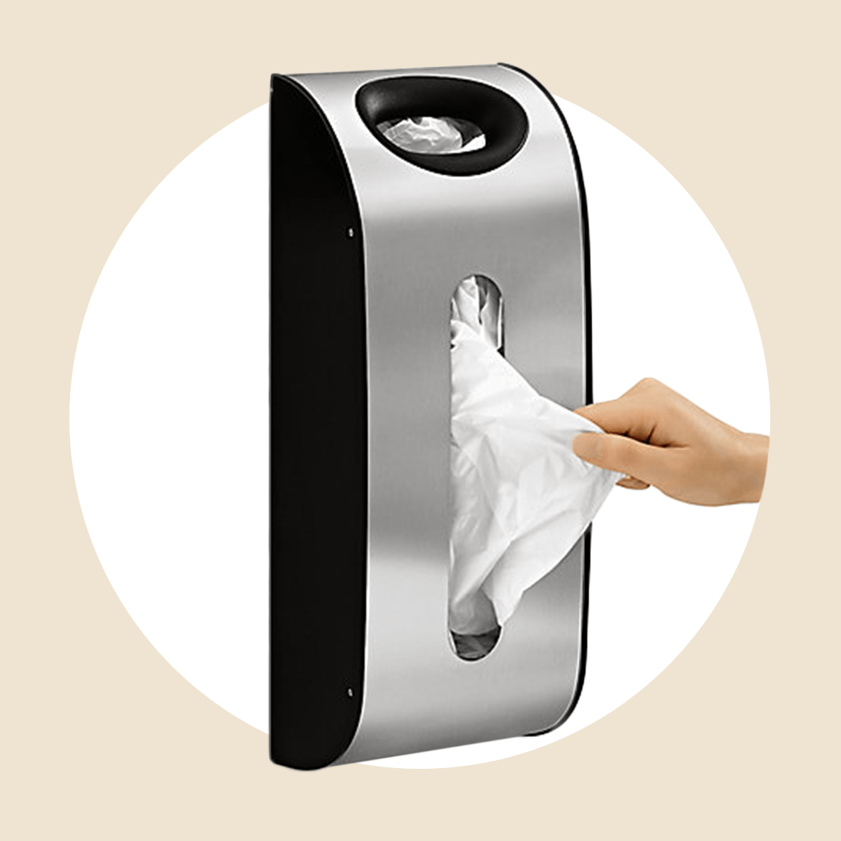 The Simplehuman Cabinet Mount Grocery Bag Can Will Help You Recycle Your  Plastic Grocery Bag - Green Design Blog