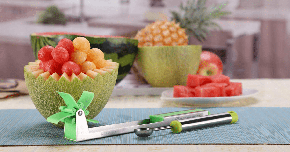 Genius Watermelon Slicer  Nobody loves cutting watermelon! BUT