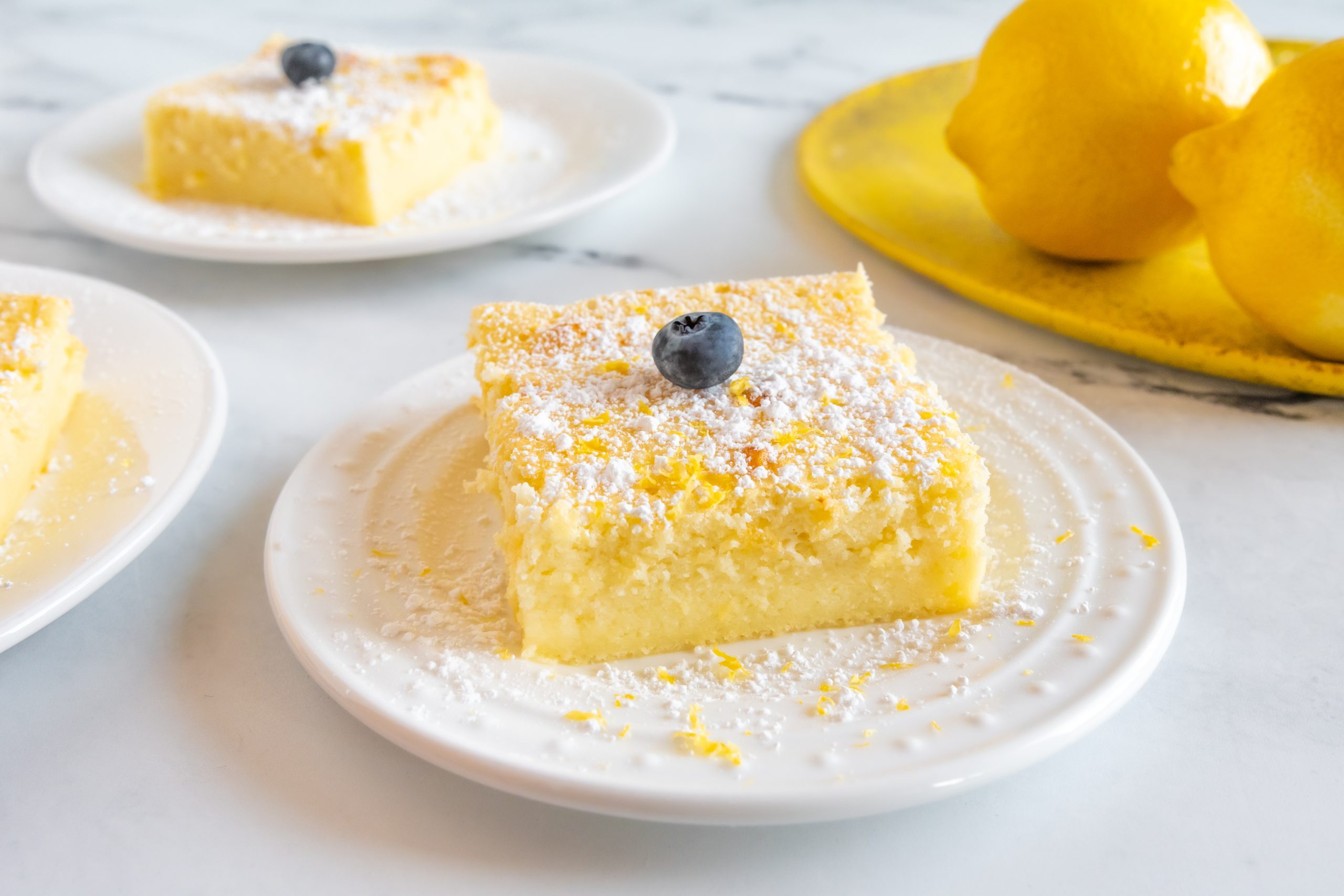 This Magic Lemon Custard Cake Recipe Is Simply The Zest