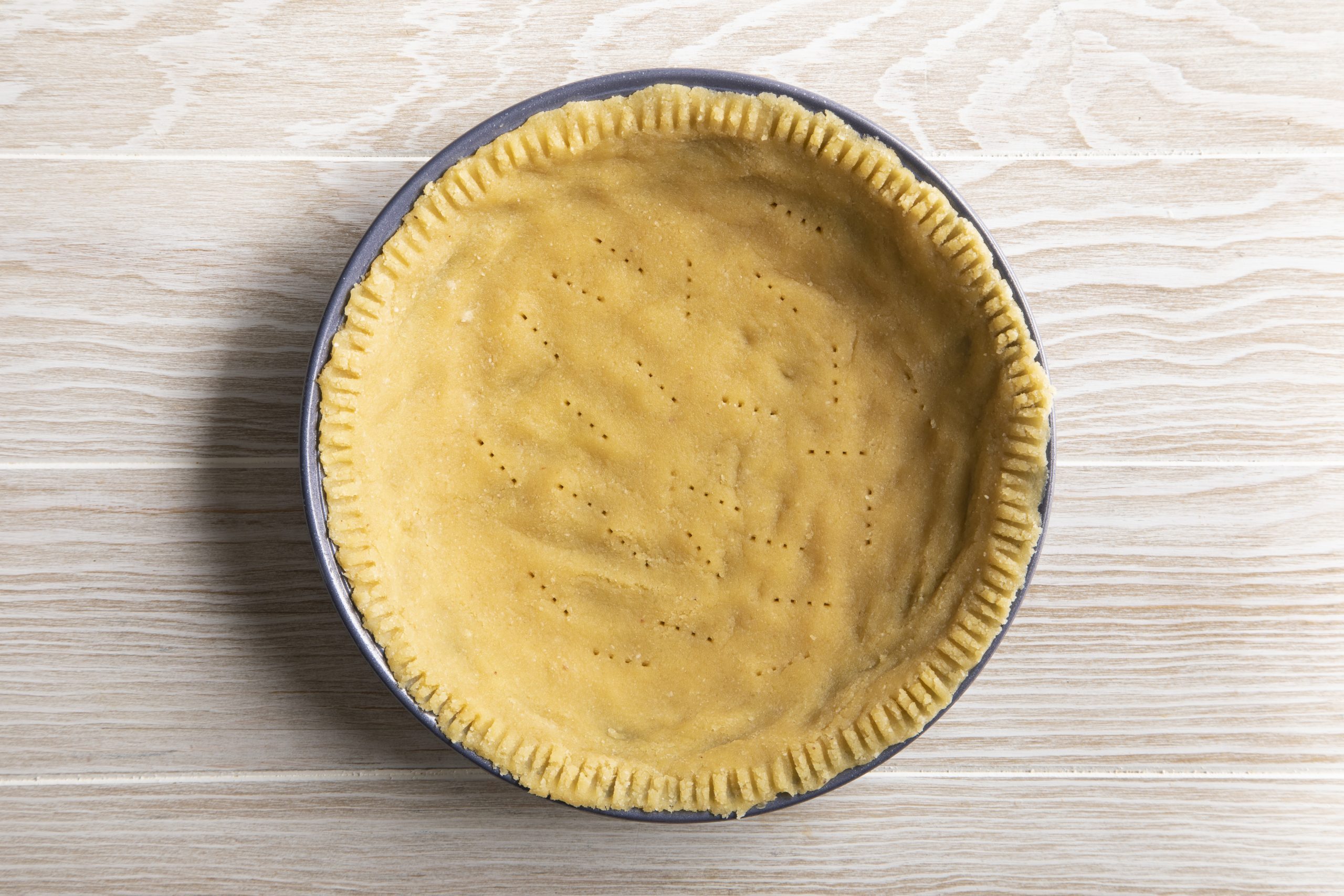 how to make an almond flour pie crust step 7