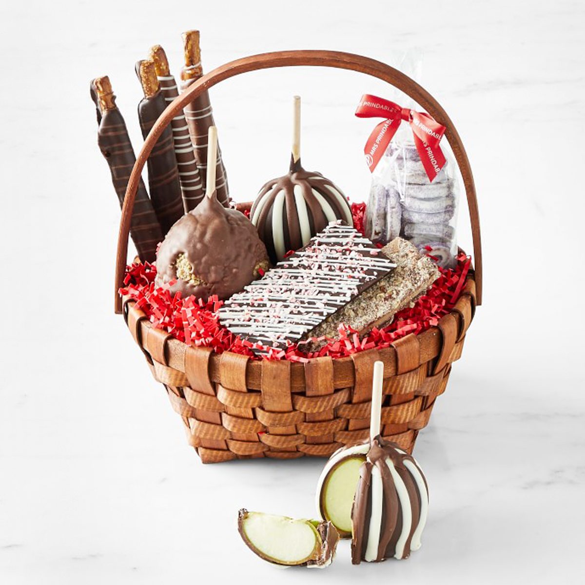 Williams Sonoma 25 Years of Peppermint Bark Gift Crate