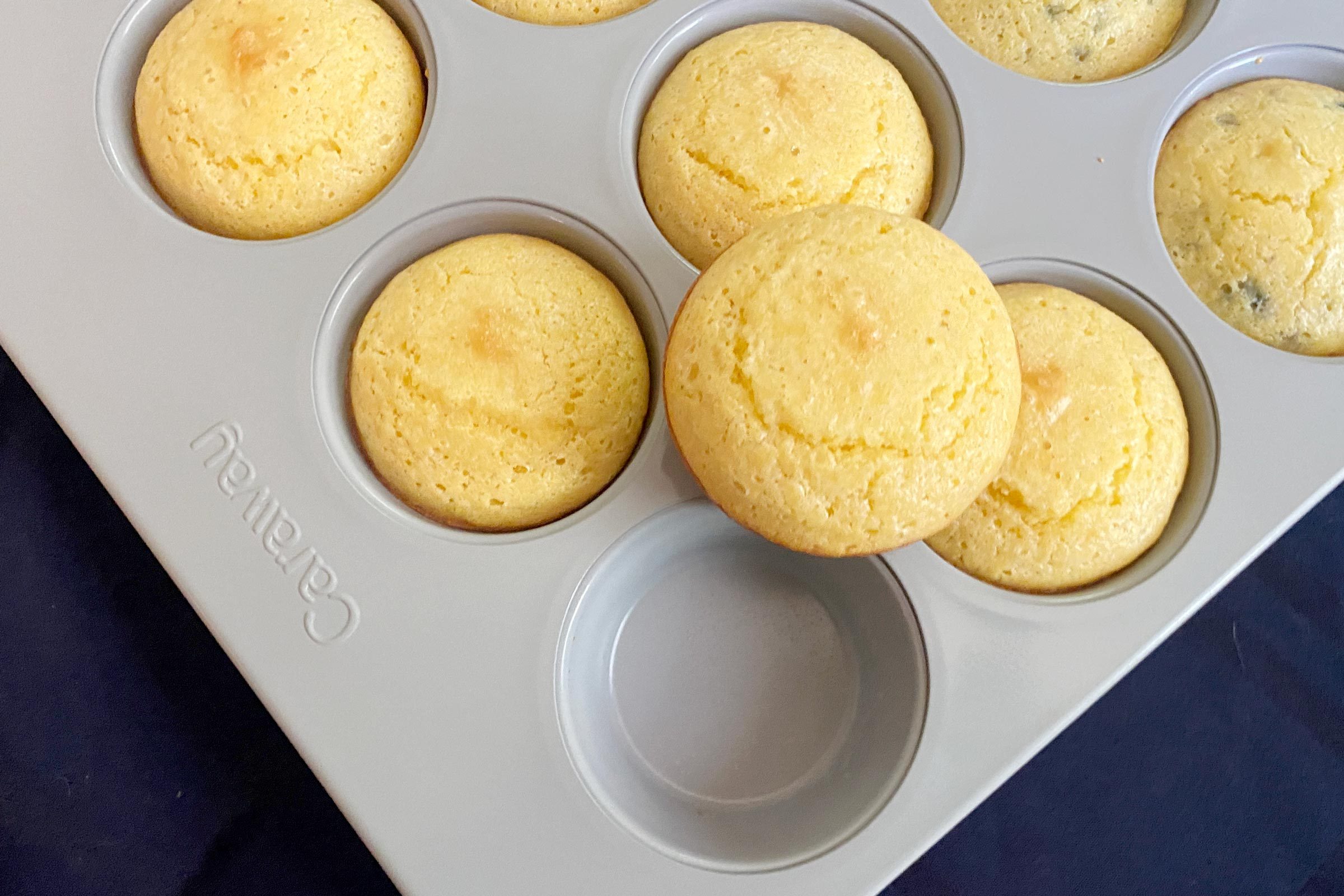 Caraway Non-Stick Muffin Pan, Marigold
