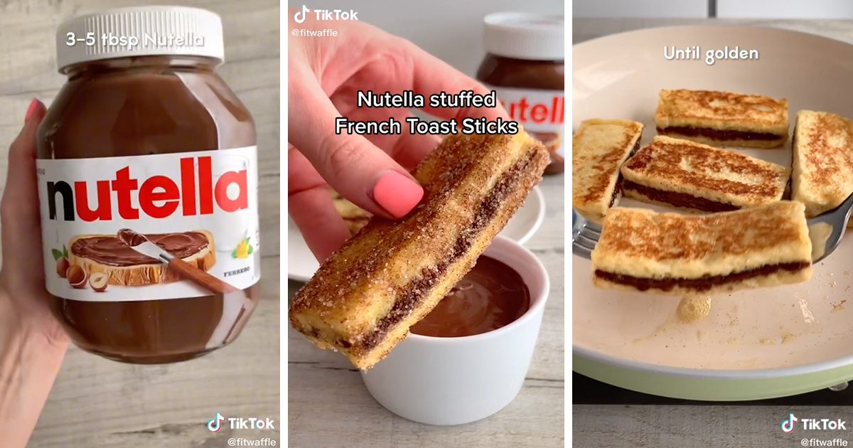 Nutella French Toast Sticks – Whitworths Sugar