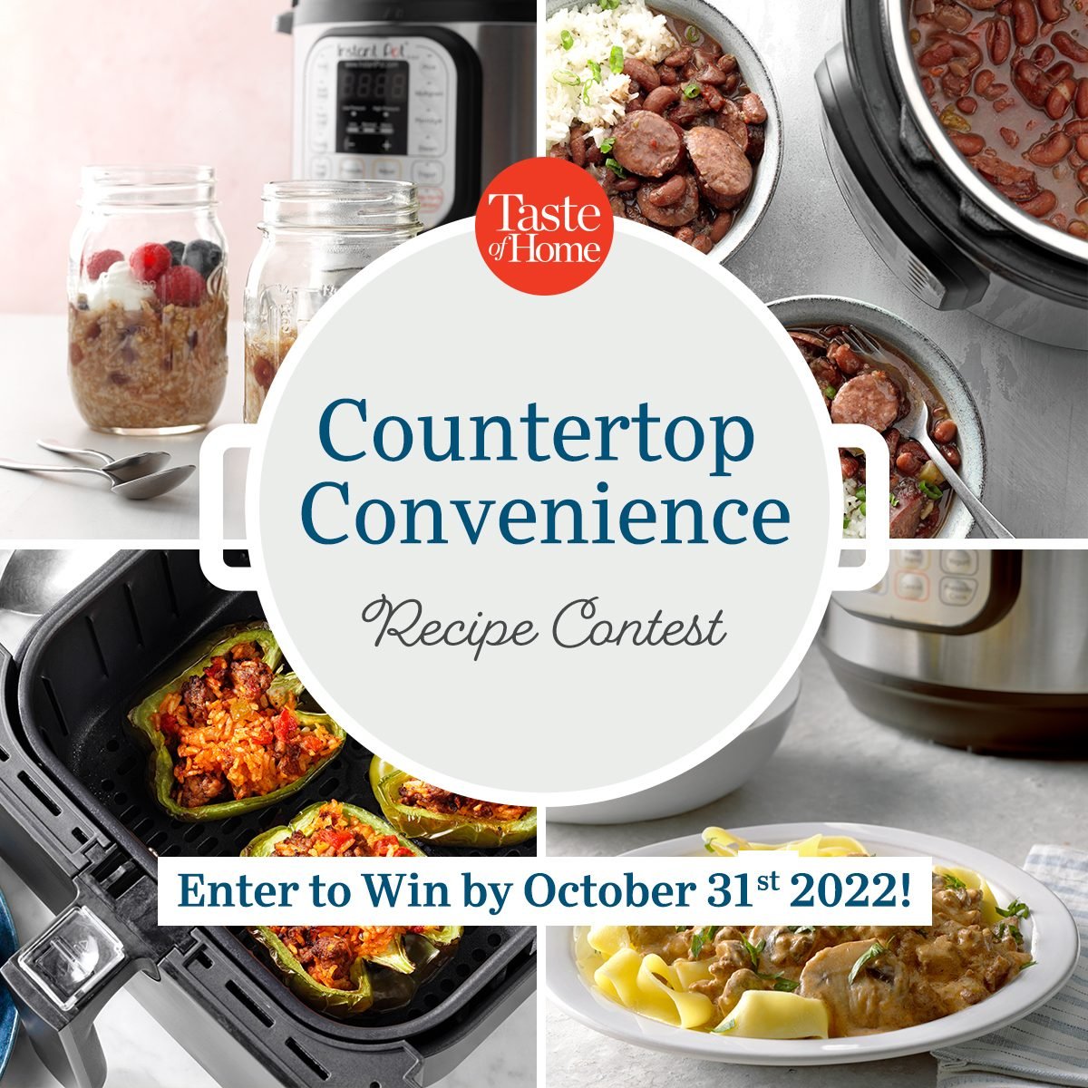 Countertop Convenience Recipe Contest from Taste of Home Magazine