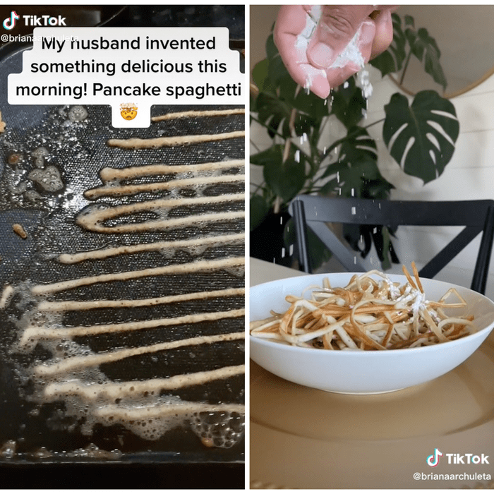 Pancake Spaghetti Tiktok Feet Via Tiktok