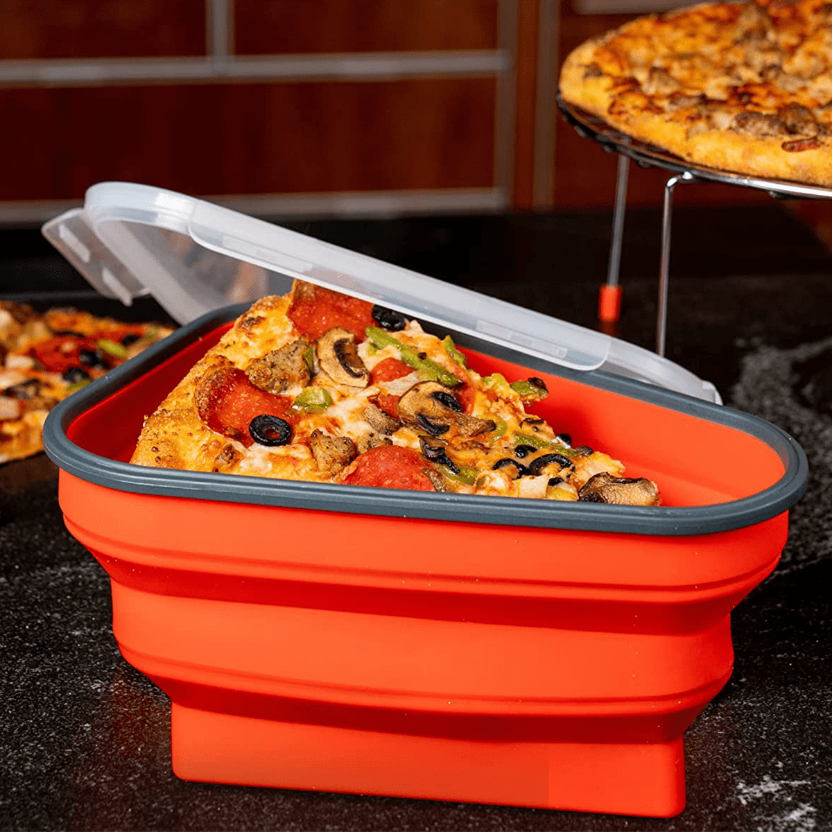 Collapsible Pizza Storage Container