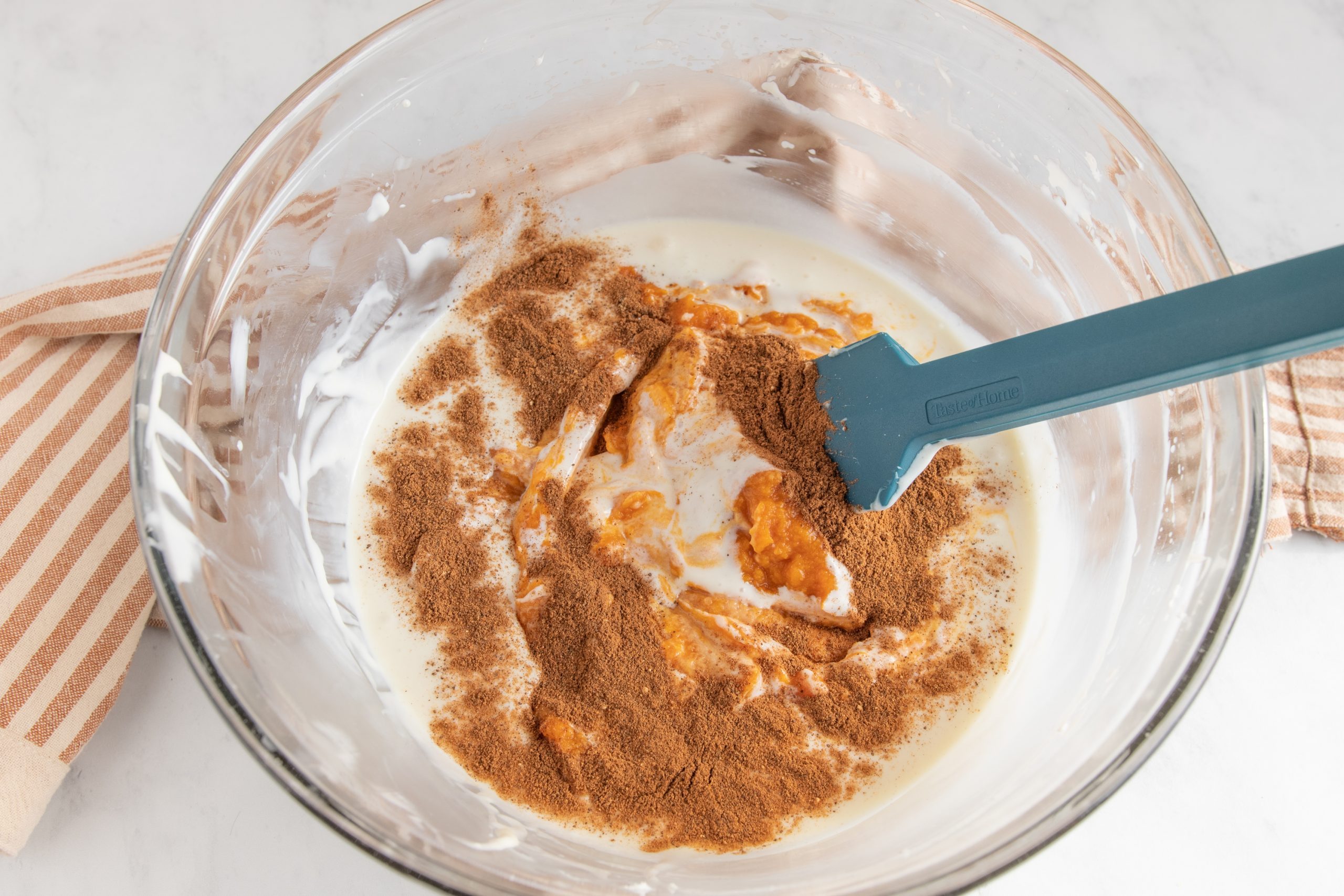 No-Bake Pumpkin Cheesecake Mixture