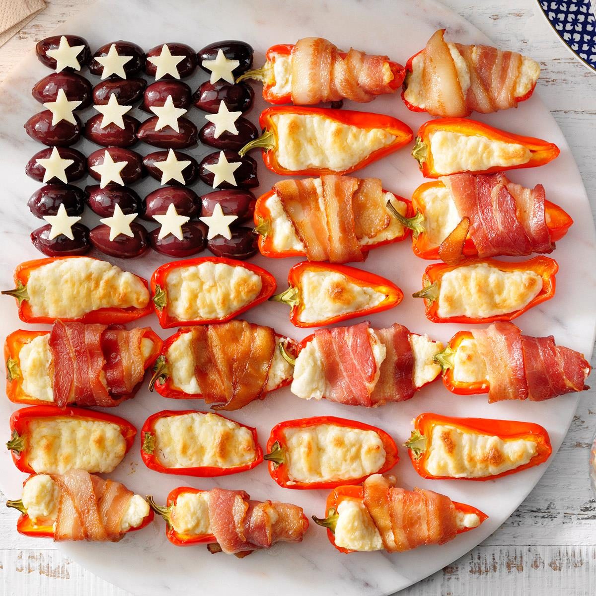 Patriotic Pepper Platter 