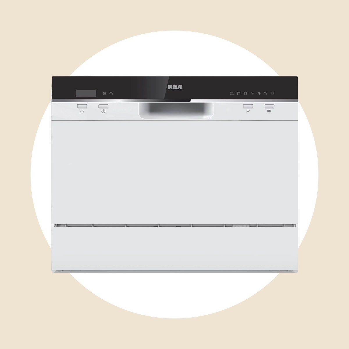 ecozy Countertop Dishwasher, No Hookup Needed, Portable Mini