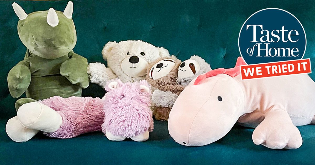 20“, 4 Pounds Weighted Stuffed Animals - Cute Weighted Plush Toy Comfort  Big We