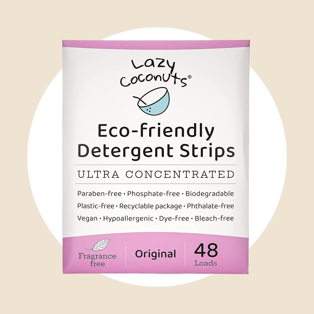 Eco Friendly Laundry Detergent Sheets (100 Sheets 200 Loads) Laundry Sheets  .