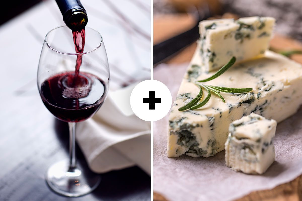 Cabernet Sauvignon And Grogonzola Wine And Cheese Pairing