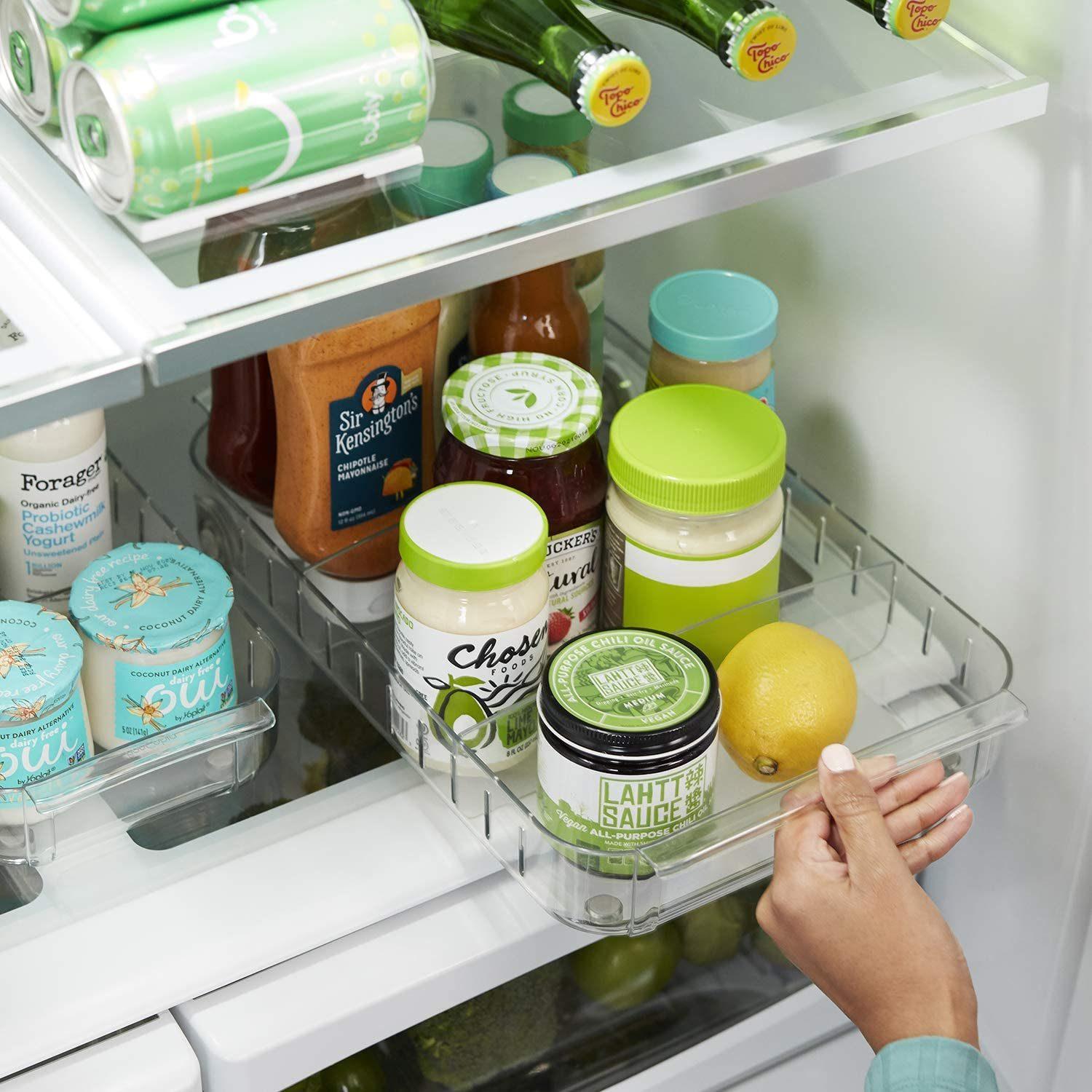 Refrigerator Storage Box Food Container Kitchen Fridge Organizer Freezer  Fruit/mini fridge 