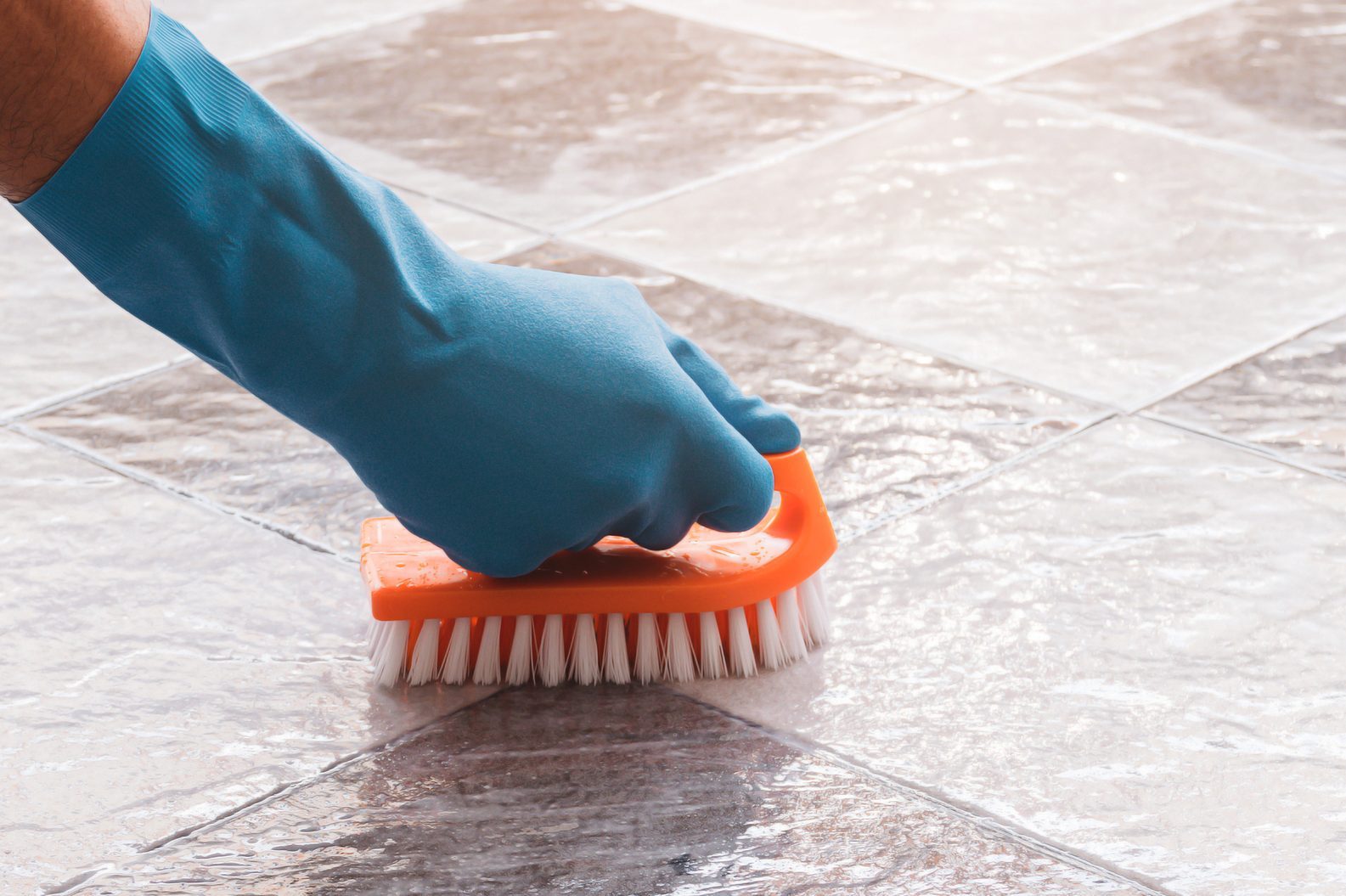 The official guide on how to clean grout and tile floors