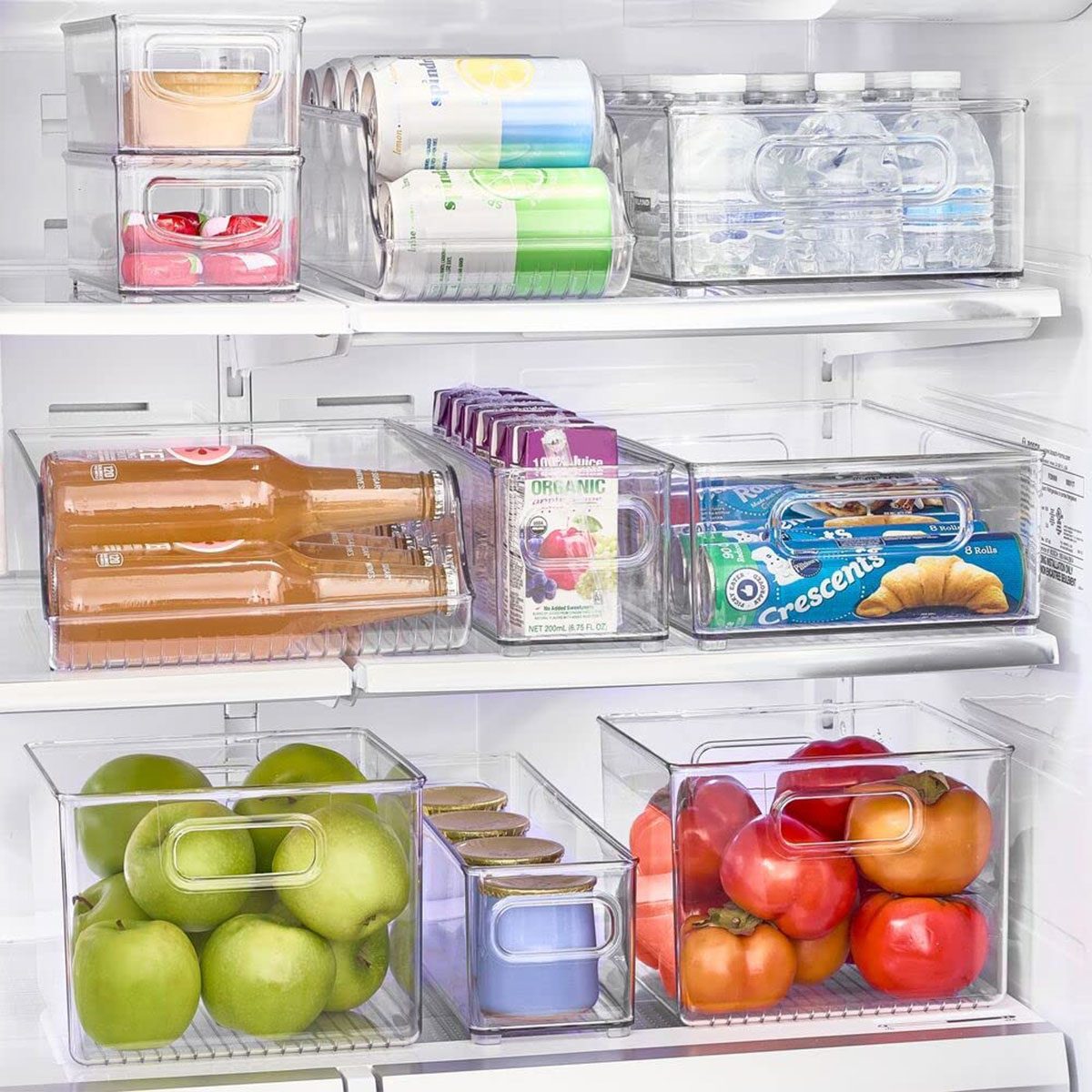 Brightroom Kitchen Refrigerator And Pantry Storage Bins - Storage