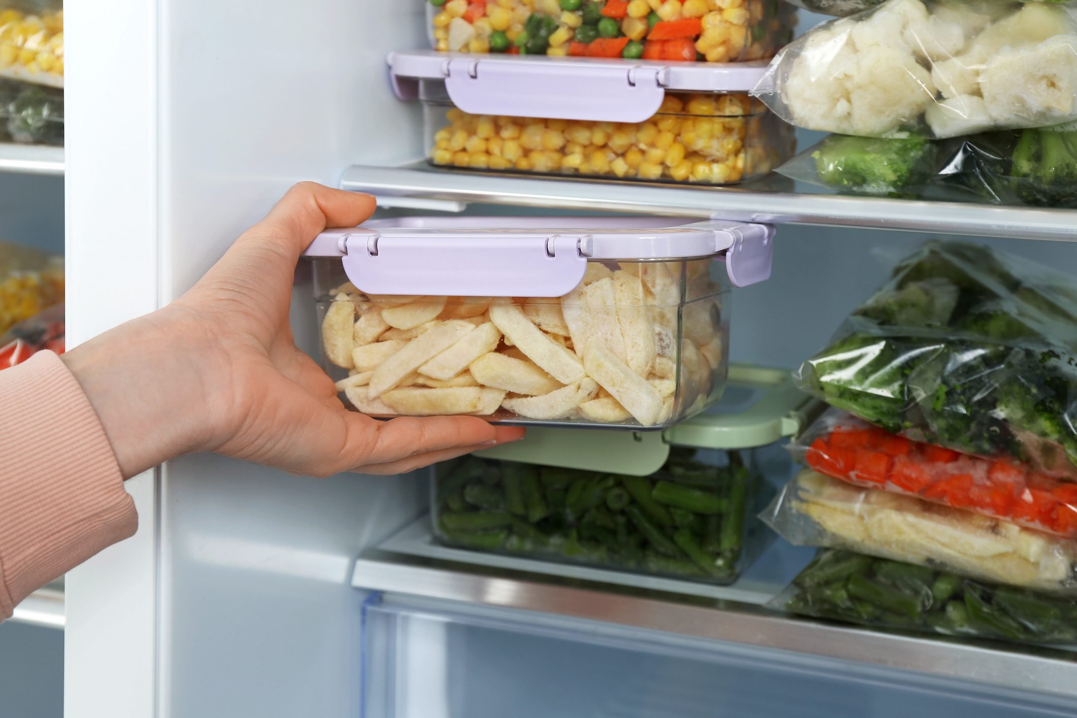How To Organize Side By Side Freezer