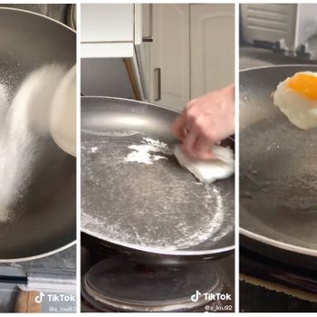 Salt Restoring Nonstick Pan Hack Via @S_Lou92 TikTok