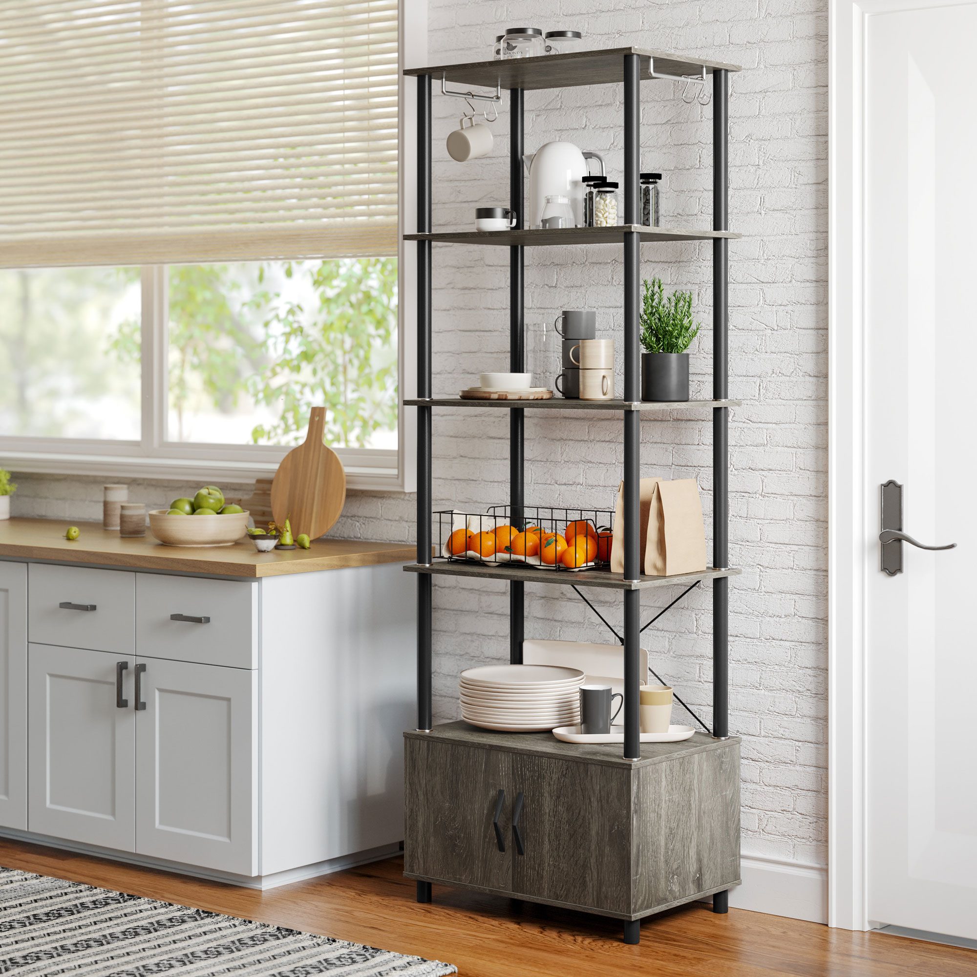 Trent Austin Design Moshier 23.75in Standard Bakers Rack With Microwave Compatibility Ecomm Via Wayfair.com FT ?w=2000