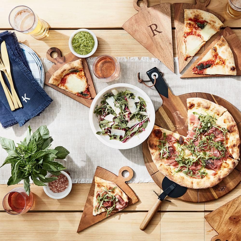 Wooden Pizza Serving Board