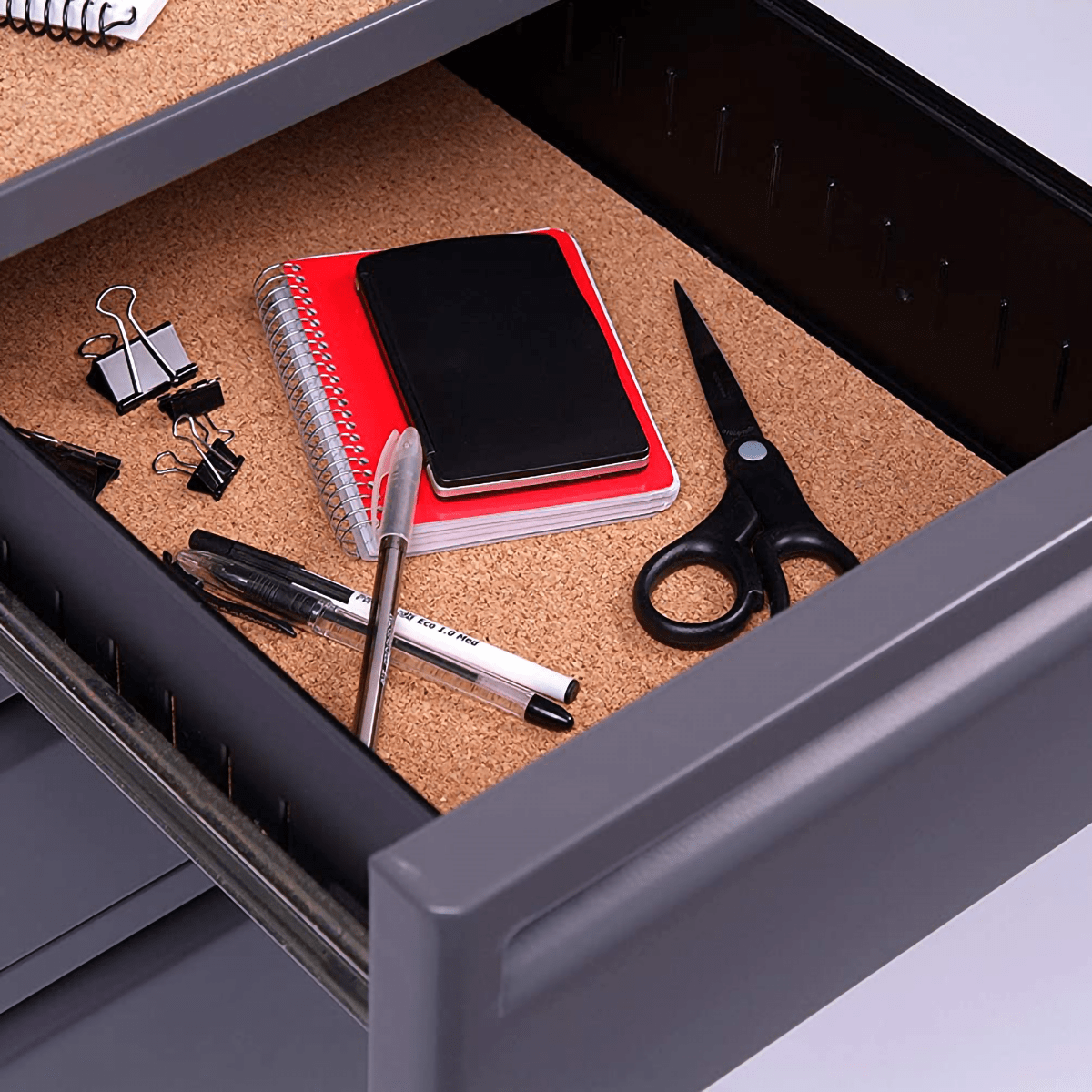 Smart Design Shelf Liner Cork Adhesive - (18 Inch x 4 Feet) - Drawer  Cabinet Paper - Kitchen [Cork]