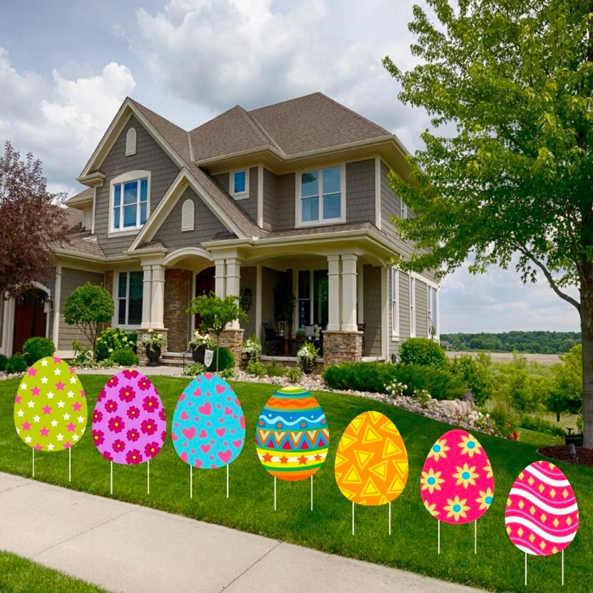 40 Best Outdoor Easter Decorations 2024 - DIY Easter Yard Décor