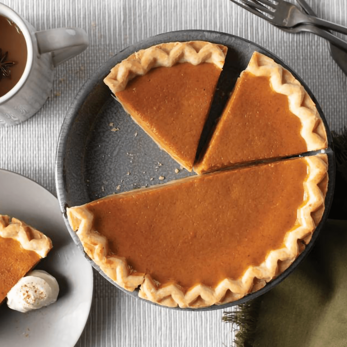 Omaha Steaks Pumpkin Pie 