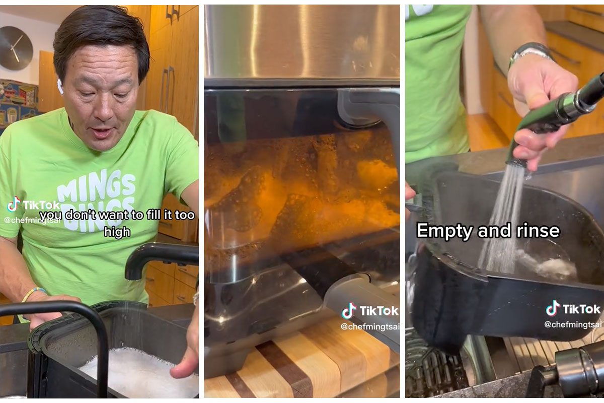 Air fryer cleaning hack going viral on tiktok: 'Feels illegal?