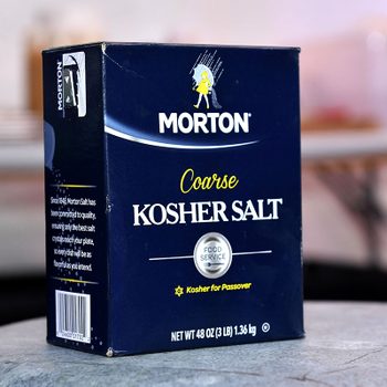 Morton Kosher Salt Pictured in New York City