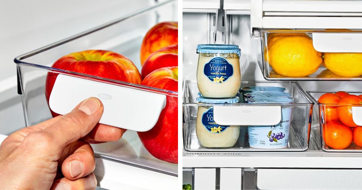 OXO Fridge Organization makes your refrigerator work for your family's
