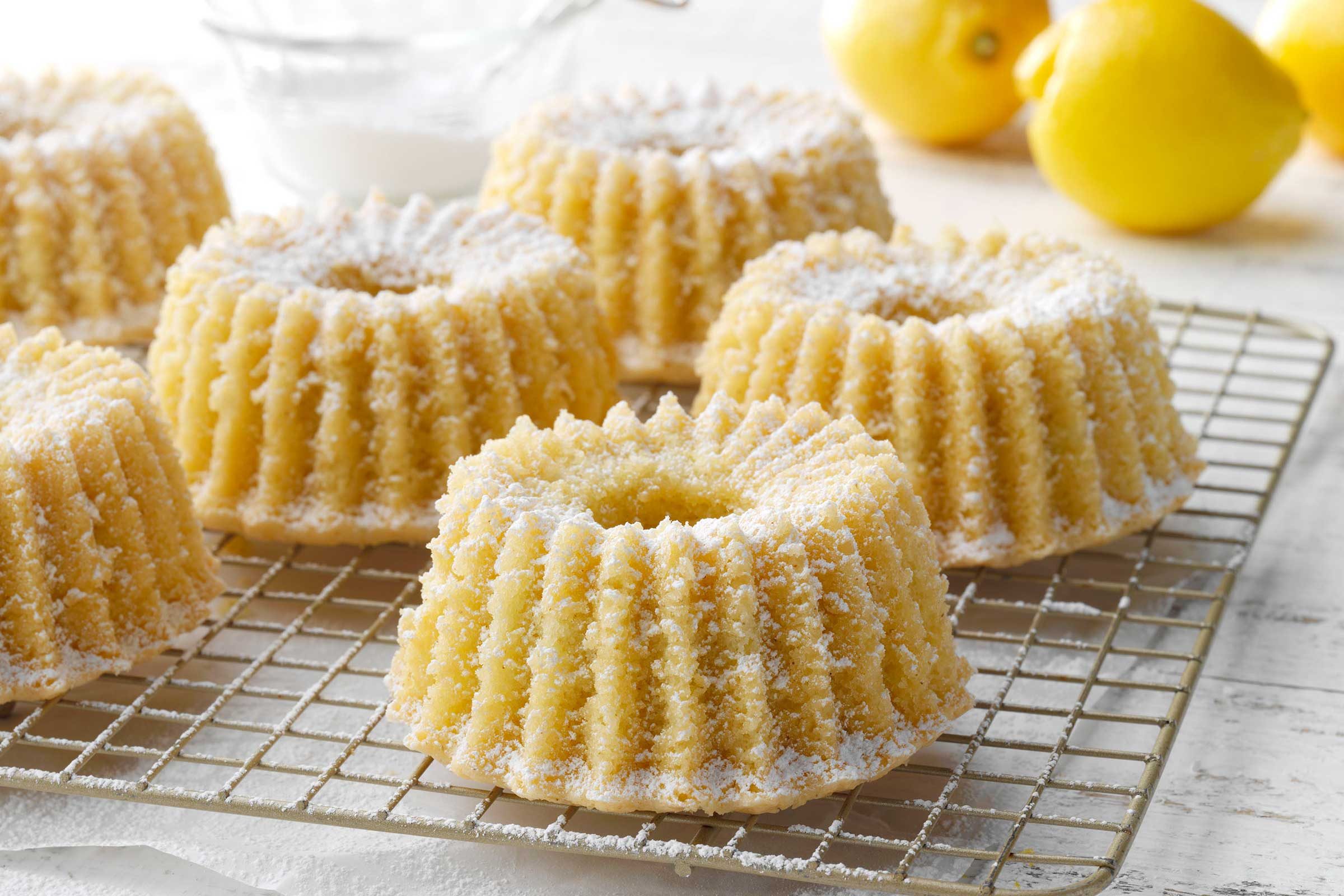 Meyer Lemon Mini Pound Cakes (+Bonus Recipe!)