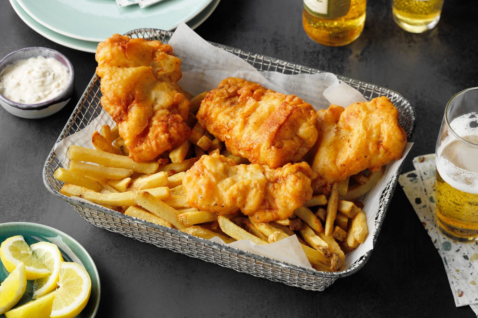 How To Make The Best Beer-Battered Fish and Chips