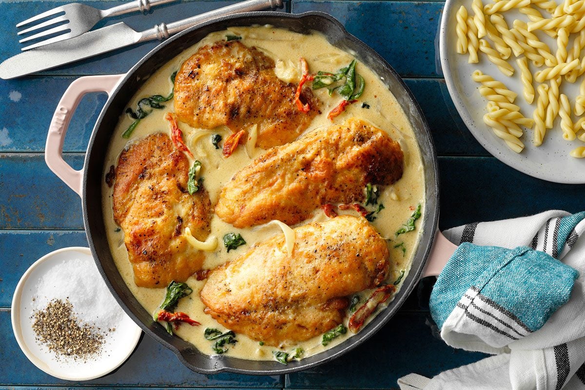 Creamy Tuscan Chicken Recipe: How to Make It | Taste of Home