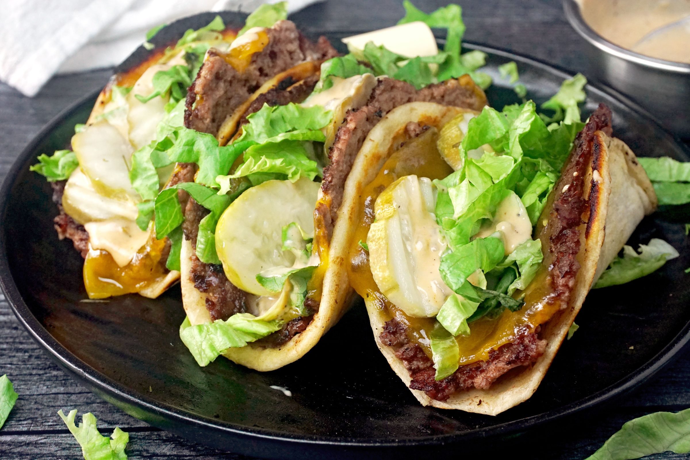 This recipe for viral tortilla smash burgers tastes like In-N-Out