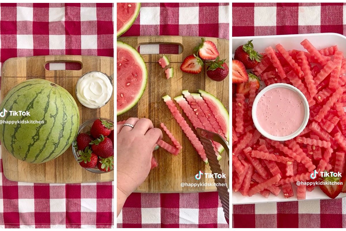 A watermelon slicer went viral on TikTok, so we tried it - TODAY