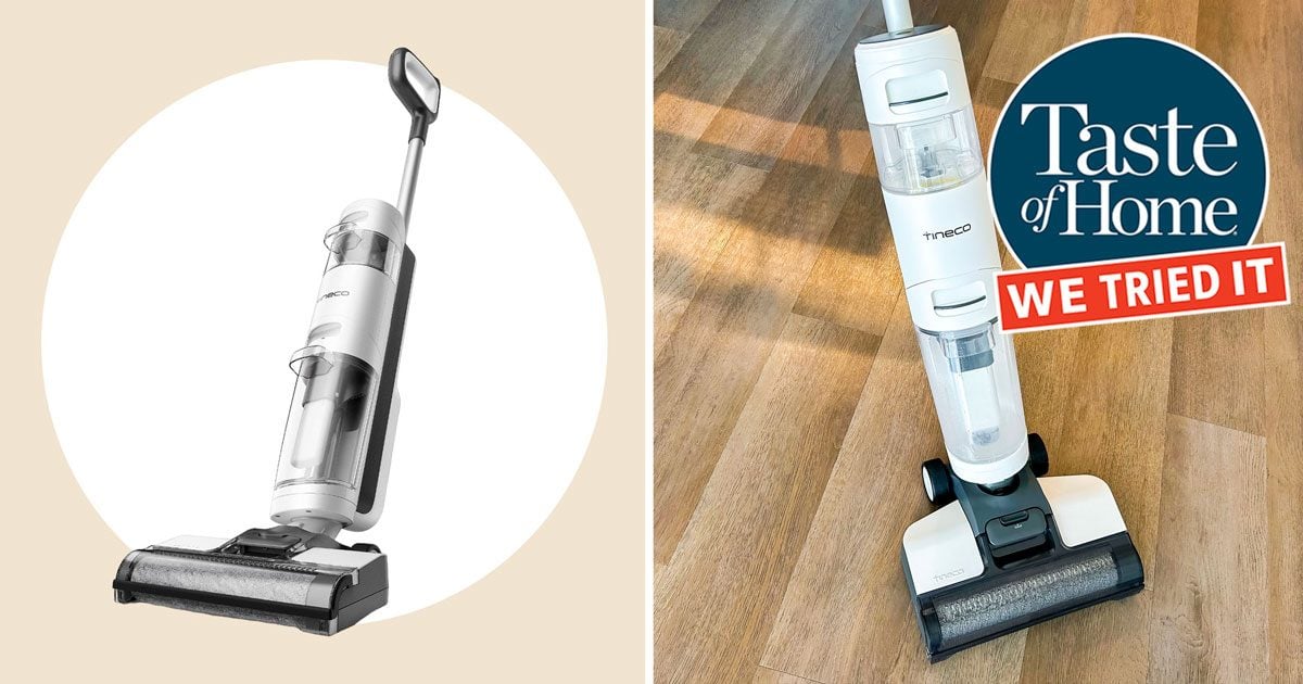 This Space-Saving 2-in-1 Cleaning Tool Is a Game Changer for Kitchen Messes