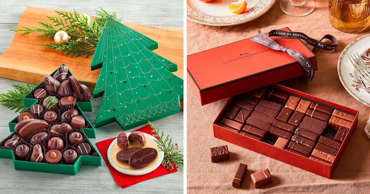 https://www.tasteofhome.com/wp-content/uploads/2023/11/20-Best-Christmas-Chocolate-Gifts_Christmas-Tree-Box-of-Chocolates_via-harryanddavid.com_La-Maison-du-Chocolat-Coffret-Maison_via-food52.com_Social.jpg