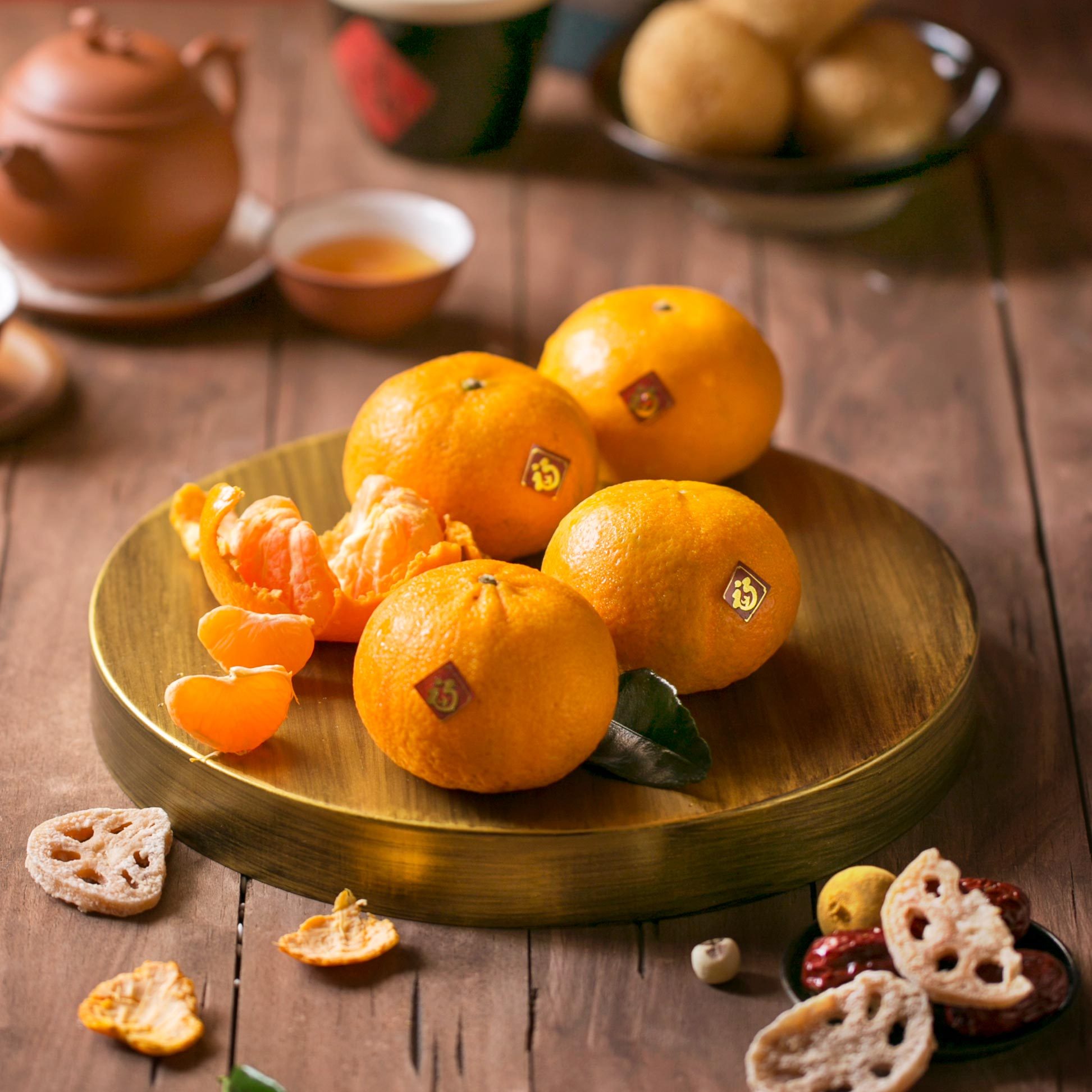 oranges for good luck on chinese new year