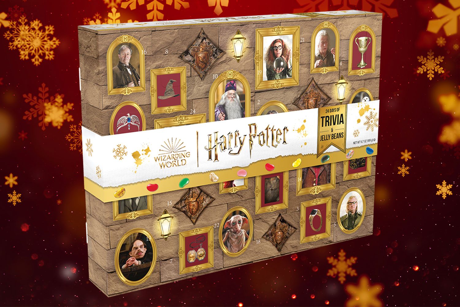 Jelly Belly Harry Potter Advent Calendar 24 Doors - Boutique Harry Potter