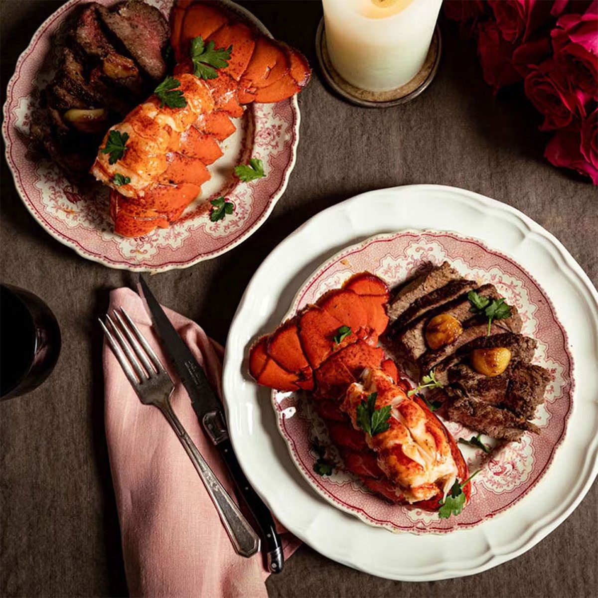 Lobster + Steak Surf & Turf Dinner For 2 