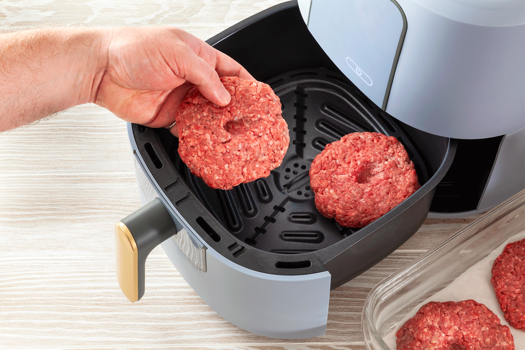 Air Fryer Hamburgers Ft24 276029 0402 Jr 4