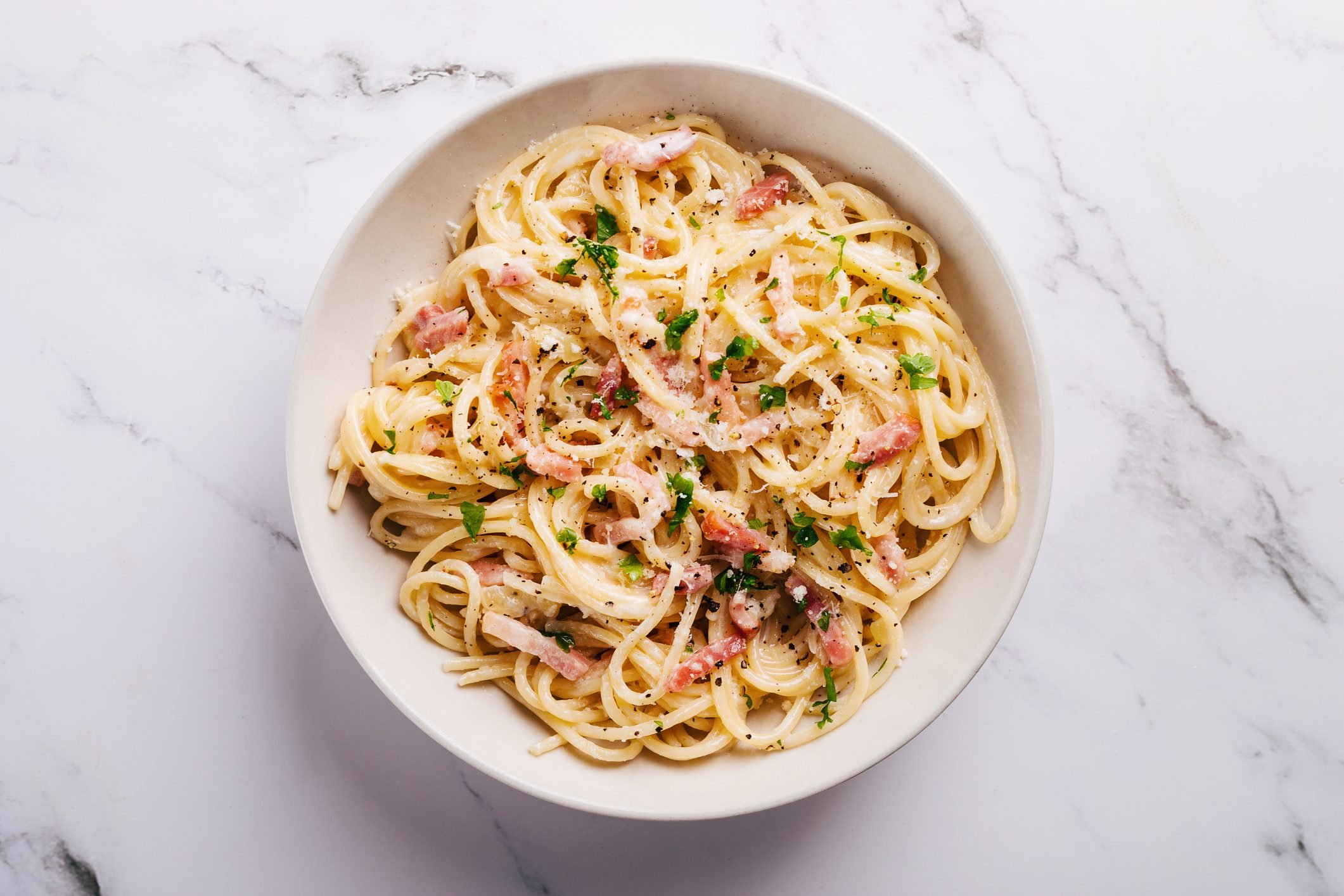 Spaghetti carbonara